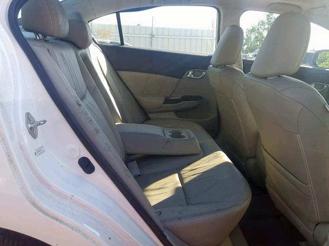 19XFB2F9XCE315941 - 2012 HONDA CIVIC EXL 白色 照片 6