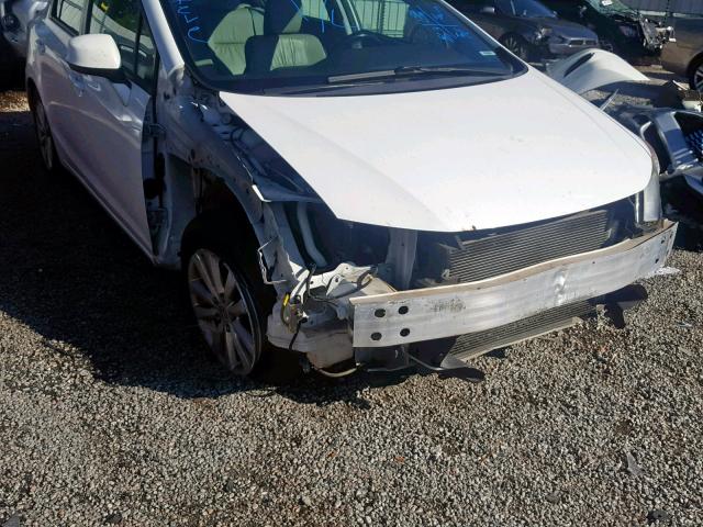 19XFB2F9XCE315941 - 2012 HONDA CIVIC EXL 白色 照片 9