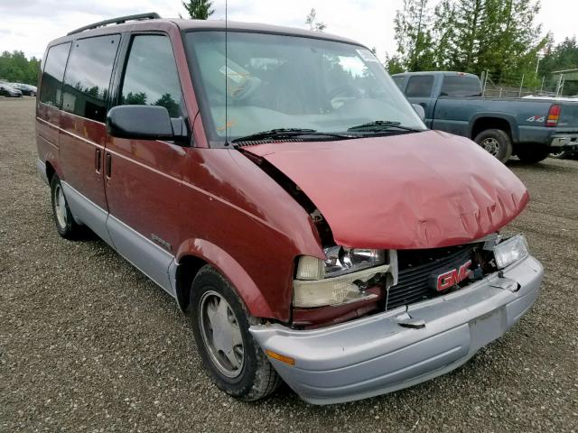 1GKDM19W4YB538255 - 2000 GMC SAFARI XT MAROON photo 1