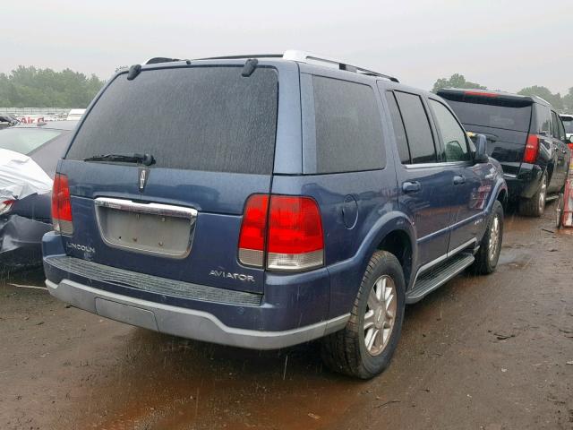 5LMEU88H03ZJ53313 - 2003 LINCOLN AVIATOR BLUE photo 4