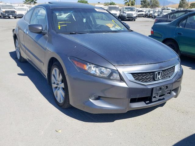 1HGCS2B85AA005634 - 2010 HONDA ACCORD EXL GRAY photo 1