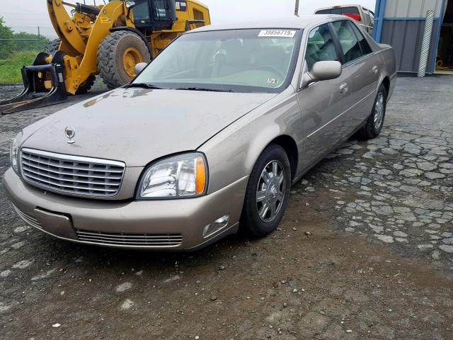 1G6KD54Y53U211740 - 2003 CADILLAC DEVILLE TAN photo 2