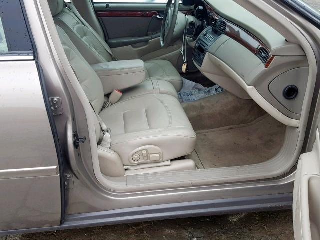 1G6KD54Y53U211740 - 2003 CADILLAC DEVILLE TAN photo 5