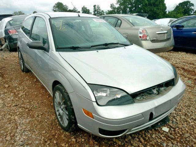 1FAFP31N66W151941 - 2006 FORD FOCUS ZX3 SILVER photo 1