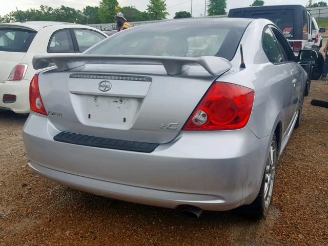 JTKDE177770180415 - 2007 TOYOTA SCION TC 银色 照片 4