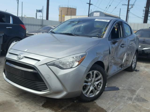 3MYDLBZV3GY106852 - 2016 TOYOTA SCION IA SILVER photo 2