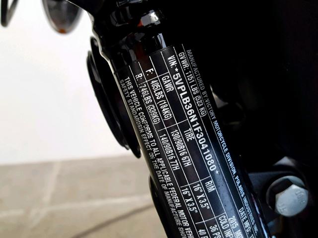 5VPLB36N1F3041080 - 2015 VICTORY MOTORCYCLES GUNNER Yaşıl foto 20