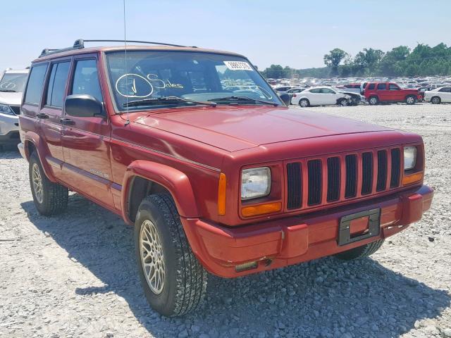 1J4FT78S6XL586027 - 1999 JEEP CHEROKEE L RED photo 1