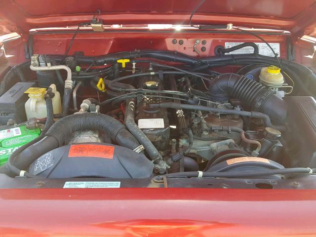 1J4FT78S6XL586027 - 1999 JEEP CHEROKEE L RED photo 7