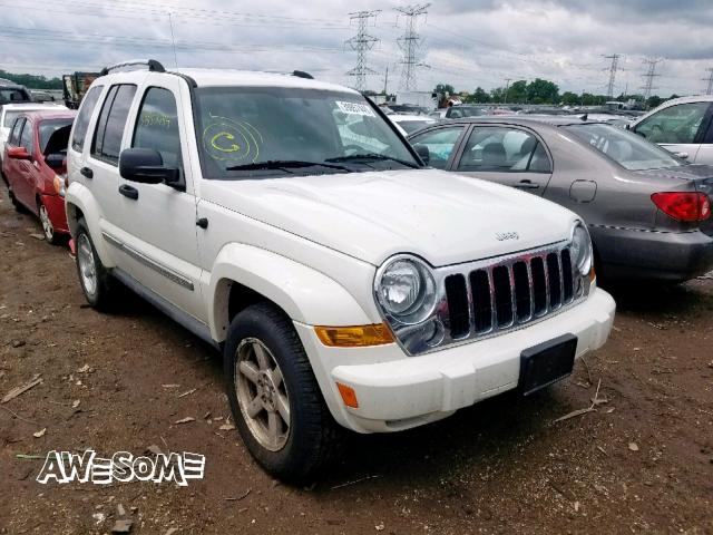 1J4GL58K87W692938 - 2007 JEEP LIBERTY LI CREAM photo 1