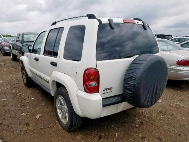 1J4GL58K87W692938 - 2007 JEEP LIBERTY LI CREAM photo 3