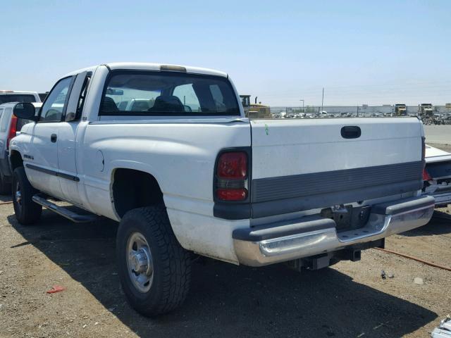 1B7KF23ZXXJ567544 - 1999 DODGE RAM 2500 WHITE photo 3