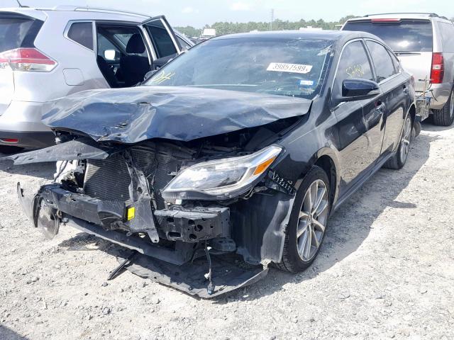 4T1BK1EB6FU163591 - 2015 TOYOTA AVALON XLE BLACK photo 2