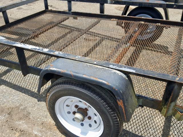 4YMUL08165G03715 - 2005 UTILITY TRAILER BLACK photo 10