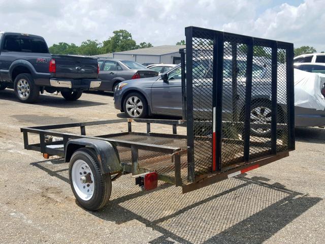 4YMUL08165G03715 - 2005 UTILITY TRAILER BLACK photo 3