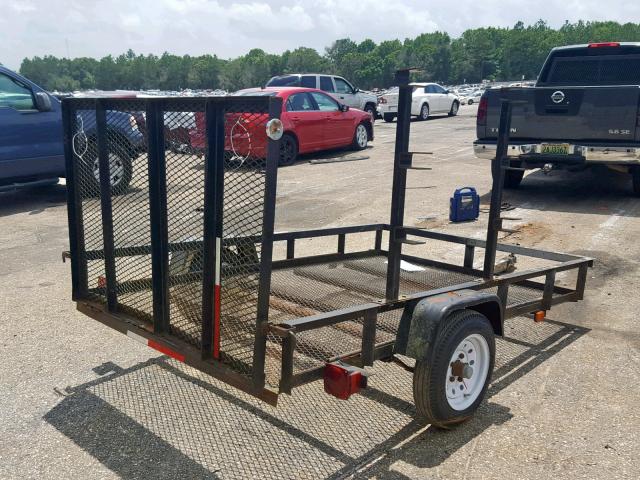 4YMUL08165G03715 - 2005 UTILITY TRAILER BLACK photo 4