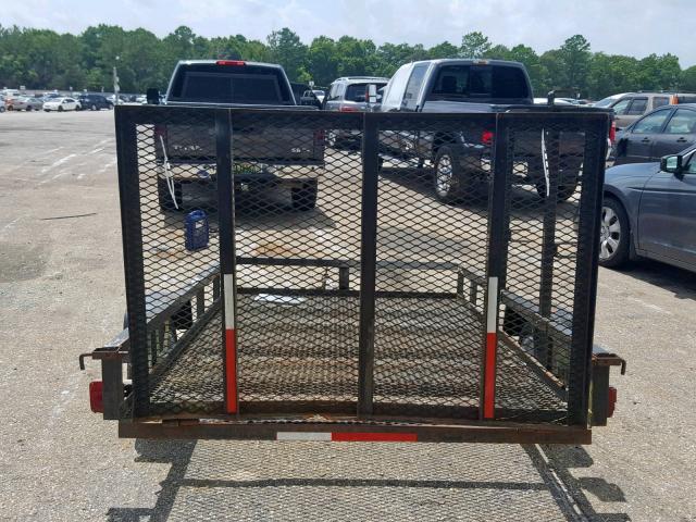 4YMUL08165G03715 - 2005 UTILITY TRAILER BLACK photo 6