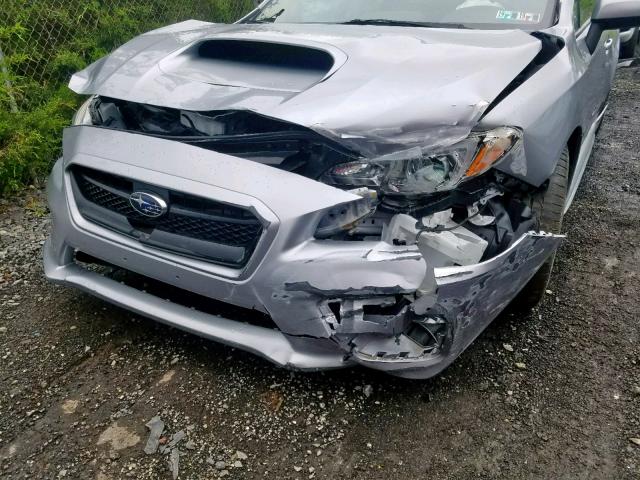 JF1VA1A65F9833895 - 2015 SUBARU WRX SILVER photo 9