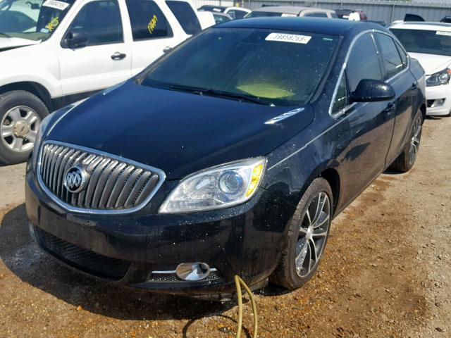 1G4PW5SK2G4141451 - 2016 BUICK VERANO SPO BLACK photo 2