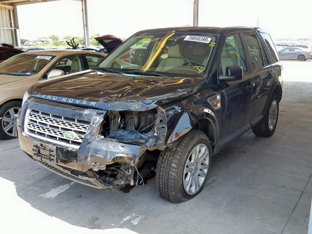 SALFP24N38H048525 - 2008 LAND ROVER LR2 SE BLACK photo 2