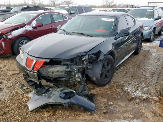 2G2WP552271157772 - 2007 PONTIAC GRAND PRIX BLACK photo 2