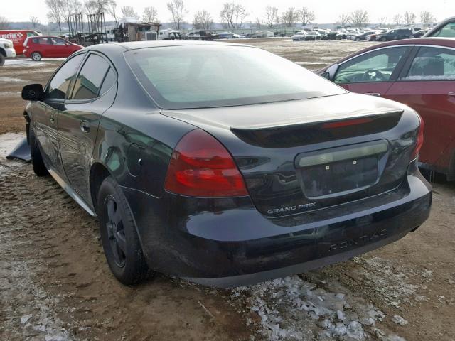 2G2WP552271157772 - 2007 PONTIAC GRAND PRIX BLACK photo 3