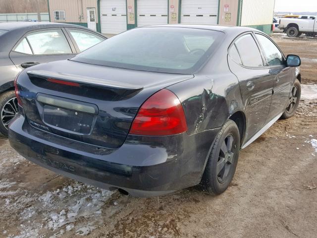 2G2WP552271157772 - 2007 PONTIAC GRAND PRIX BLACK photo 4