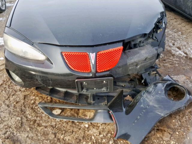 2G2WP552271157772 - 2007 PONTIAC GRAND PRIX BLACK photo 9