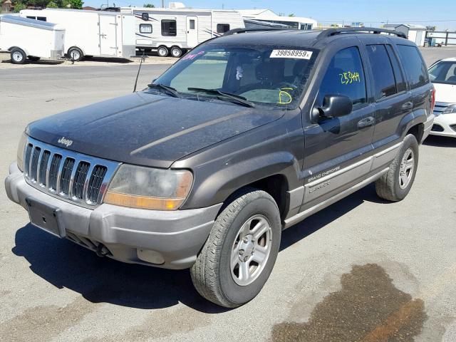 1J4GW58S6XC760694 - 1999 JEEP GRAND CHER GRAY photo 2