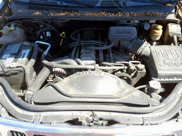 1J4GW58S6XC760694 - 1999 JEEP GRAND CHER GRAY photo 7