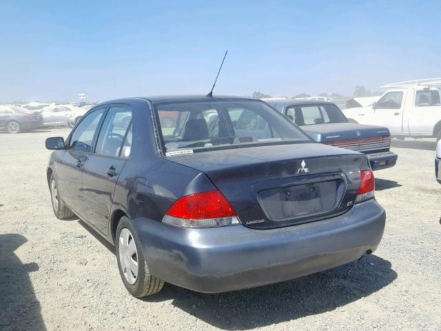 JA3AJ26EX4U016848 - 2004 MITSUBISHI LANCER ES GRAY photo 3