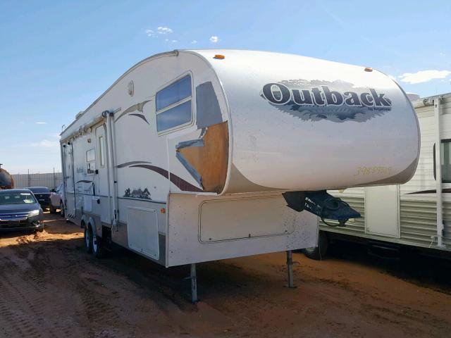 4YDF31K277S631569 - 2007 KEYSTONE OUTBACK WHITE photo 1