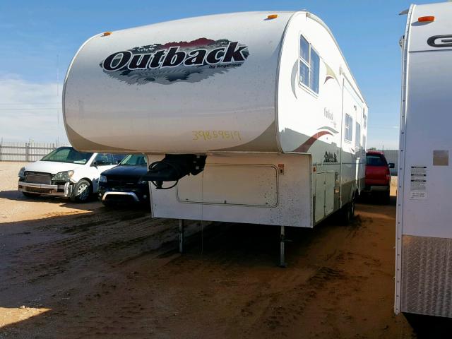 4YDF31K277S631569 - 2007 KEYSTONE OUTBACK WHITE photo 2