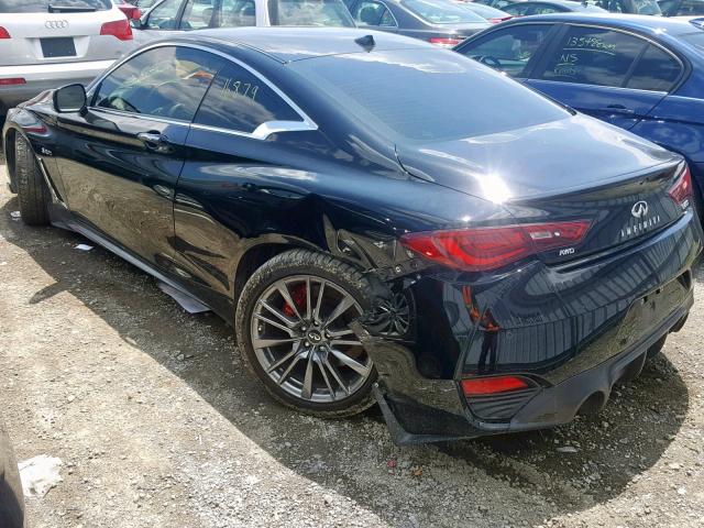 JN1FV7EL3HM701615 - 2017 INFINITI Q60 RED SP BLACK photo 3