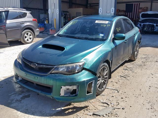 1F1GV7E66DG011190 - 2013 SUBARU IMPREZA WR GREEN photo 2