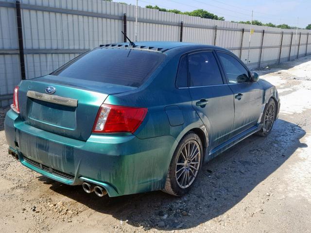 1F1GV7E66DG011190 - 2013 SUBARU IMPREZA WR GREEN photo 4