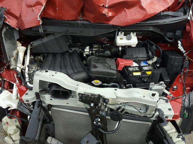 3N63M0YN6FK719978 - 2015 CHEVROLET CITY EXPRE RED photo 7