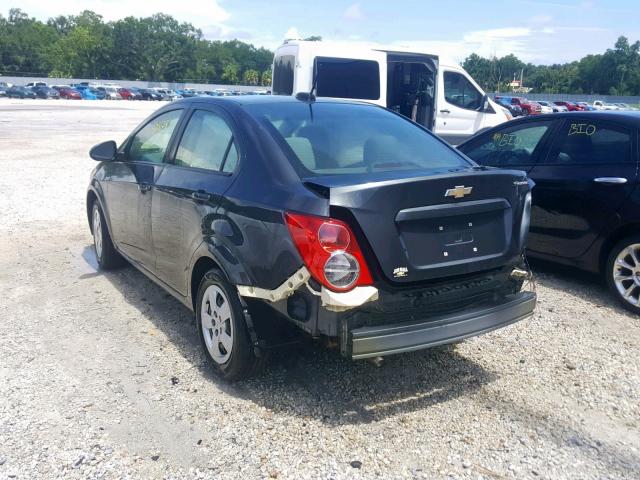 1G1JA5SH3G4109498 - 2016 CHEVROLET SONIC LS GRAY photo 3