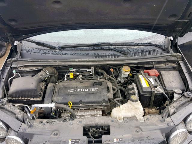 1G1JA5SH0C4113728 - 2012 CHEVROLET SONIC LS BLACK photo 7