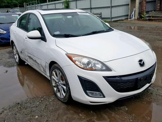 JM1BL1S69A1338483 - 2010 MAZDA 3 S WHITE photo 1