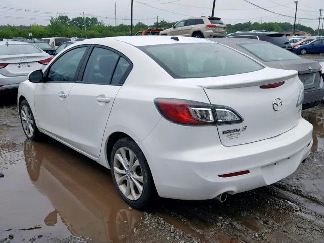 JM1BL1S69A1338483 - 2010 MAZDA 3 S WHITE photo 3