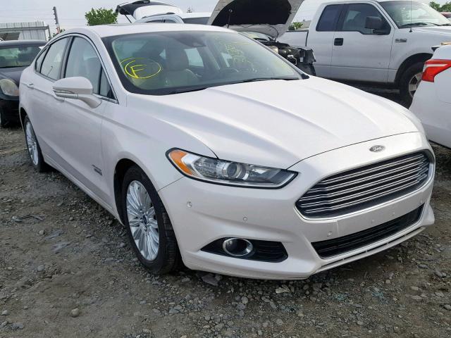 3FA6P0SU0ER269067 - 2014 FORD FUSION TIT WHITE photo 1