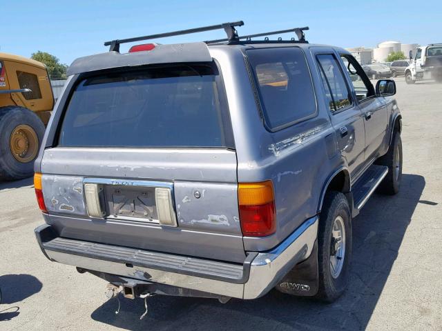 JT3VN39WXS0195239 - 1995 TOYOTA 4RUNNER VN GRAY photo 4