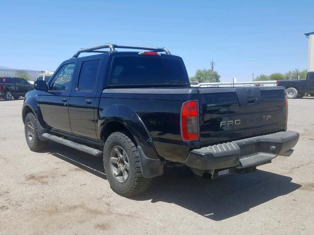 1N6ED27T24C467606 - 2004 NISSAN FRONTIER C BEIGE photo 3