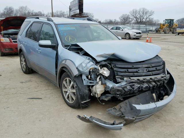 1FMDK05W58GA05055 - 2008 FORD TAURUS X S BLUE photo 1