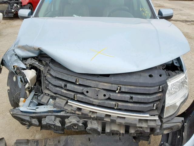 1FMDK05W58GA05055 - 2008 FORD TAURUS X S BLUE photo 7