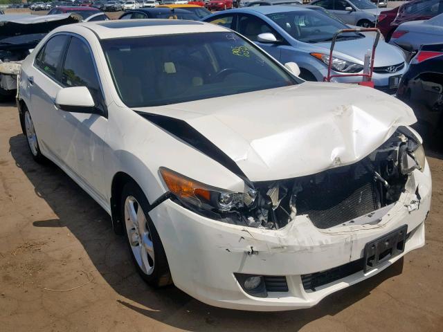 JH4CU26689C006860 - 2009 ACURA TSX WHITE photo 1