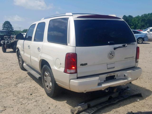 1GYEC63N65R230856 - 2005 CADILLAC ESCALADE L WHITE photo 3