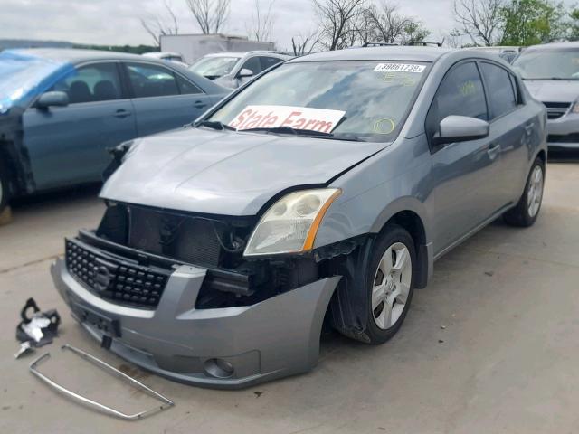 3N1AB61E29L666260 - 2009 NISSAN SENTRA 2.0 GRAY photo 2