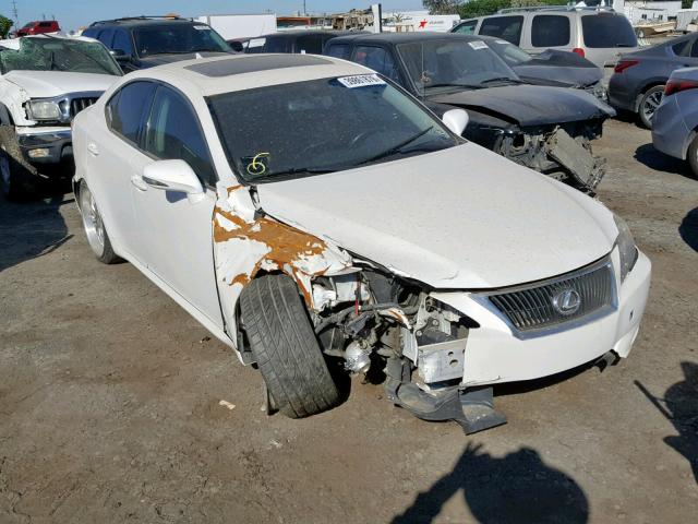 JTHBK262495104514 - 2009 LEXUS IS 250 WHITE photo 1